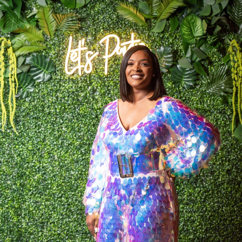 Be the center of attention in this custom made jumpsuit only worn once!! - Picture 9 of 10
